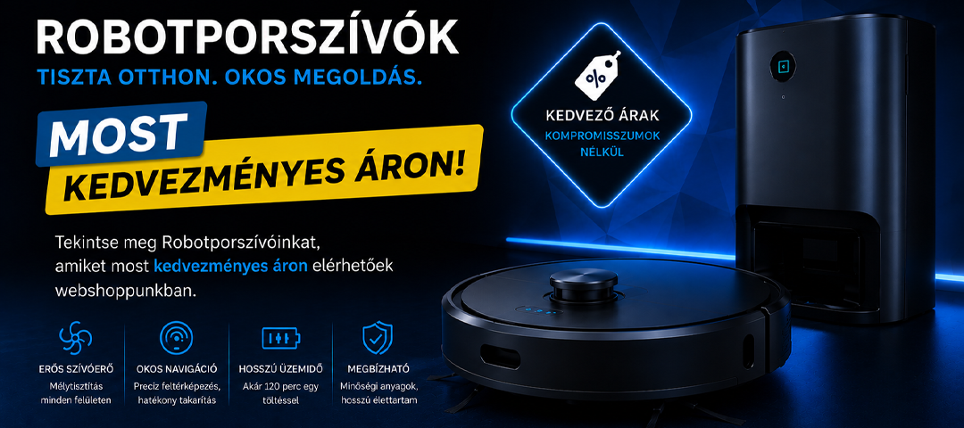 Robotporszivó kedvező áron