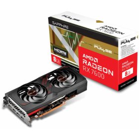  SAPPHIRE PULSE AMD Radeon RX 7600 8GB (11324-01-20G) Videokártya