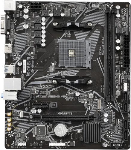 GIGABYTE A520M K V2 AM4 Alaplap