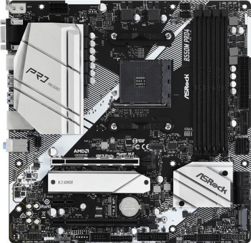 ASRock B550M Pro4 mATX AM4 Alaplap