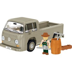 COBI Volkswagen T2a platós teherautó, építőjáték