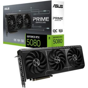   ASUS PRIME GeForce RTX 5080 OC PRIME-RTX5080-O16G Grafikkarte 16GB GDDR7, 2xHDMI, 3xDP