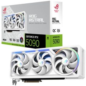   ASUS GeForce RTX 5090 ROG ASTRAL WHITE OC 32GB GDDR7 512bit (90YV0LWA-M0NA00) Videokártya