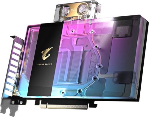 GIGABYTE AORUS GeForce RTX 5080 Xtreme Waterforce WB 16GB GDDR7 (GV-N5080AORUSX WB-16GD) Videokártya