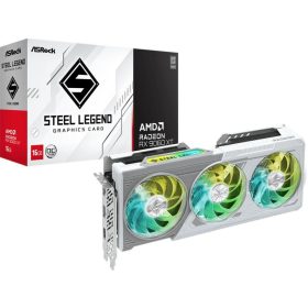   ASRock Radeon RX 9060 XT Steel Legend OC 16GB GDDR6 128bit (RX9060XT SL 16GO) Videokártya