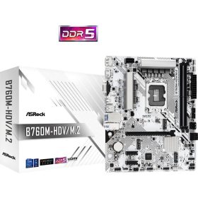 ASRock B760M-HDV/M.2 (90-MXBMJ0-A0UAYZ) Alaplap