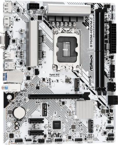 ASRock B760M-HDV/M.2 (90-MXBMJ0-A0UAYZ) Alaplap