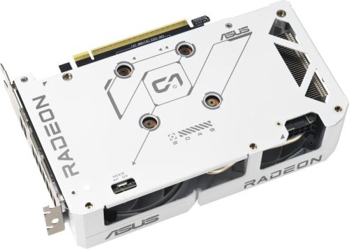ASUS Radeon RX 9060 XT Dual White 16GB GDDR6 128bit (DUAL-RX9060XT-16G-WHITE/90YV0LG3-M0NA00) Videokártya
