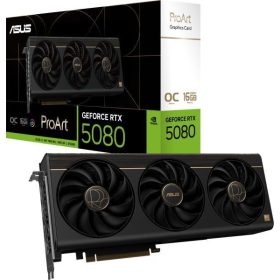   ASUS GeForce RTX 5080 ProArt OC 16GB GDDR7 256bit (90YV0N30-M0NA00) Videokártya