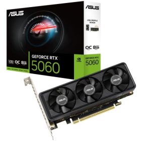   ASUS GeForce RTX 5060 LP BRK OC 8GB GDDR7 128bit (RTX5060-O8G-LP-BRK) Videokártya
