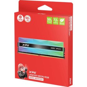   ADATA XPG Lancer NEON RGB 32GB (2x16GB) DDR5 6000MHz AX5U6000C3016G-DCLANRSG