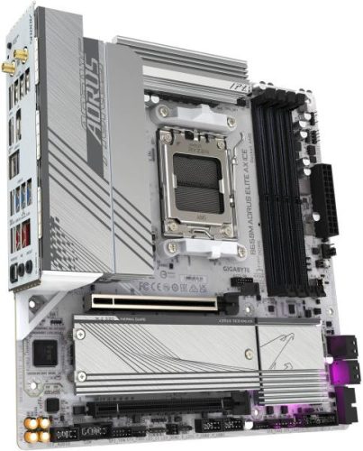 GIGABYTE B650M AORUS ELITE AX ICE Alaplap