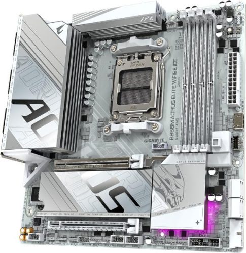 GIGABYTE B850M AORUS ELITE WIFI6E ICE