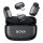 BOYA Microphone Wireless Mini 2-01 2.4GHz, with 2 transmitters and 2 receivers (Type-C and Lightning) Black EU