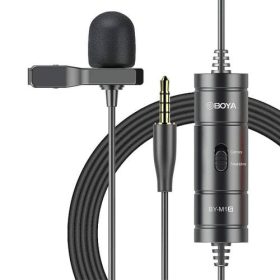   BOYA Microphone Wired BY-M1S Omnidirectional, (3.5mm connector) Black EU
