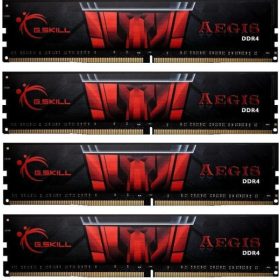 G.SKILL Aegis 64GB (4x16GB) DDR4 3200MHz F4-3200C16Q-64GIS