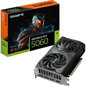   GIGABYTE GeForce RTX 5060 WINDFORCE MAX OC 8GB GDDR7 128bit (GV-N5060WF2MAX OC-8GD) Videokártya