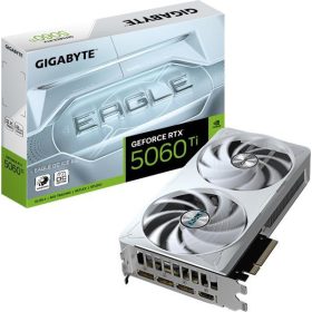    GIGABYTE GeForce RTX 5060 Ti EAGLE OC ICE 8GB GDDR7 128bit (GV-N506TEAGLEOC ICE-8GD) Videokártya