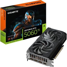   GIGABYTE GeForce RTX 5060 Ti WINDFORCE MAX OC 8GB GDDR7 128bit (GV-N506TWF2MAX OC-8GD) Videokártya