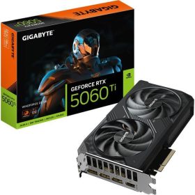   GIGABYTE GeForce RTX 5060 Ti WINDFORCE OC 8GB GDDR7 128bit (GV-N506TWF2OC-8GD) Videokártya