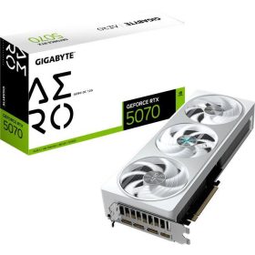   GIGABYTE GeForce RTX 5070 Aero OC 12GB GDDR7 192bit (GV-N5070AERO OC-12GD) Videokártya