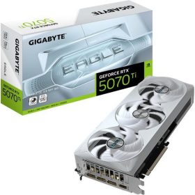    GIGABYTE GeForce RTX 5070 Ti EAGLE OC ICE SFF 16GB GDDR7 256bit (GV-N507TEAGLEOC-ICE-16GD) Videokártya