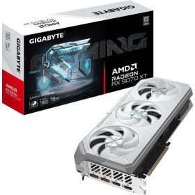  GIGABYTE Radeon RX 9070 XT GAMING OC ICE 16GB GDDR6 256bit (GV-R907XGAMINGOCICE-16GD) Videokártya