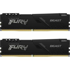   Kingston FURY Beast 16GB (2x8GB) DDR4 3600MHz KF436C17BBK2/16