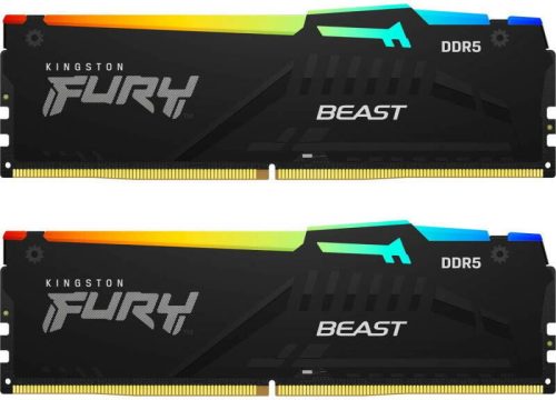 Kingston FURY Beast RGB 64GB (2x32GB) DDR5 6000MHz KF560C30BBEAK2-64