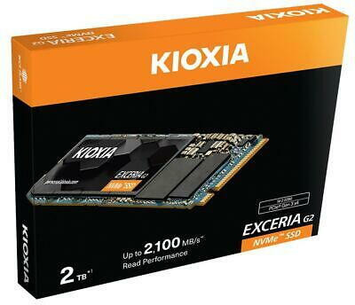 Toshiba KIOXIA EXCERIA G2 2TB M.2 PCIe (LRC20Z002TG8)