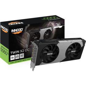   Inno3D GeForce RTX 5060 Ti TWIN X2 OC 8GB GDDR7 128bit (N506T2-08D7X-193075N) Videokártya