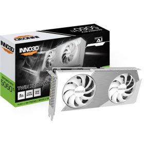   Inno3D GeForce RTX 5060 Ti TWIN X2 OC WHITE 8GB GDDR7 128bit (N506T2-08D7X-193075W) Videokártya