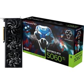   Gainward GeForce RTX 5060 Ti Python III 8GB GDDR7 128bit (NE7506T019P1-GB2062T) Videokártya