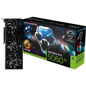   Gainward GeForce RTX 5060 Ti Python III OC 16GB GDDR7 128bit (NE7506TS19T1-GB2061T) Videokártya