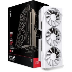   XFX Radeon RX 9070 Swift OC White Triple Fan Gaming Edition 16GB GDDR6 256bit (RX-97SWFB3W9) Videokártya