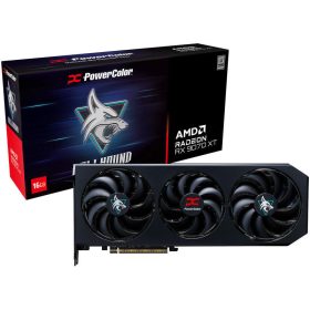    PowerColor Radeon RX 9070 XT Hellhound OC 16GB GDDR6 256bit (RX9070XT 16G-L/OC) Videokártya
