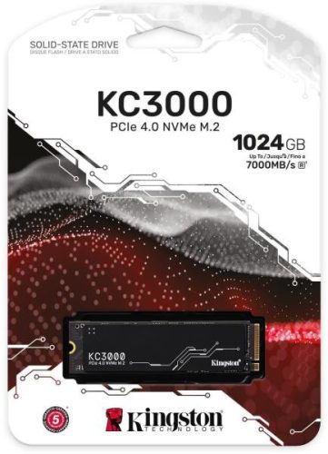 Kingston KC3000 1TB M 2 NVMe PCIe (SKC3000S/1024G)