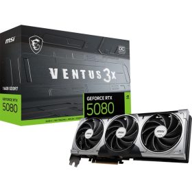   MSI GeForce RTX 5080 VENTUS 3X OC grafikus kártya (V531-095R)