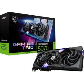   MSI GeForce RTX 5070 GAMING TRIO OC 12GB GDDR7 192bit (GeForce RTX 5070 12G GAMING TRIO OC) Videokártya
