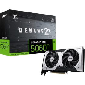   MSI GeForce RTX 5060 Ti VENTUS 2X OC PLUS 8GB GDDR7 128bit Videokártya