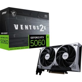   MSI GeForce RTX 5060 VENTUS 2X OC 8GB GDDR7 128bit (G5060-8V2C) Videokártya