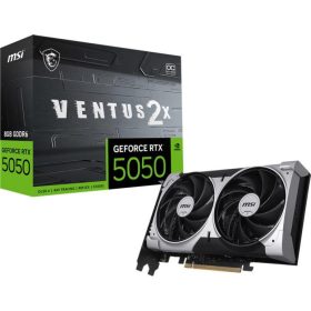   MSI GeForce RTX 5050 VENTUS 2X OC 8GB GDDR6 128bit Videokártya