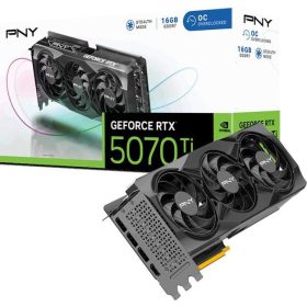   PNY GeForce RTX 5070 Ti OC 16GB GDDR7 256bit (VCG5070T16TFXPB1-O) Videokártya