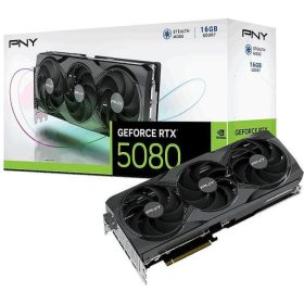   PNY GeForce RTX 5080 Triple Fan 16GB GDDR7 256bit (VCG508016TFXPB1) Videokártya
