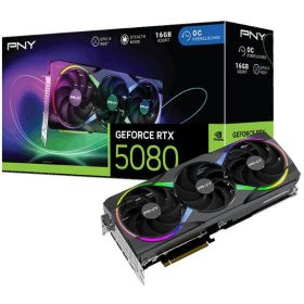   PNY GeForce RTX 5080 Triple Fan OC 16GB GDDR7 256bit (VCG508016TFXXPB1-O) Videokártya