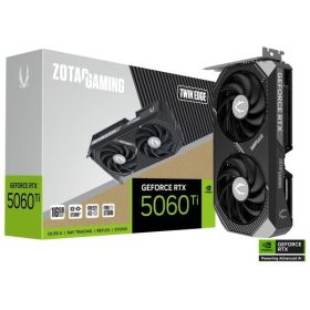   ZOTAC GeForce RTX 5060 Ti Twin Edge 16GB GDDR7 128bit (ZT-B50620E-10M) Videokártya