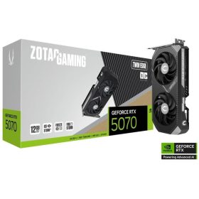  ZOTAC GeForce RTX 5070 Twin Edge OC 12GB GDDR7 192bit (ZT-B50700H-10P) Videokártya