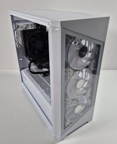 GAMING PC! Intel i5-12400F / RTX 4060 Ti / 16GB DDR4 / H610 / 512GB NVMe / 600w! BeszámítOK